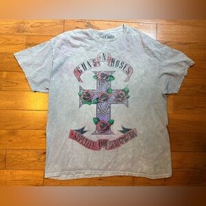 Guns N’ Roses Appetite for Destruction Oversized Acid Wash Tee
